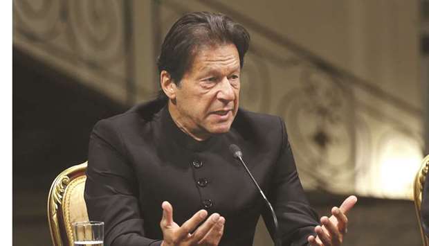 Prime Minister Khan: u2018agreed to give him [Sharif] a one-time waiveru2019, although the laws of the Exit Control List (ECL) do not allow for a convict to leave the country, u2018as an out-of-the-box solution and on the basis of humanityu2019.
