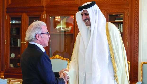 Amir meets governor of Bank Al Maghribrnrn
