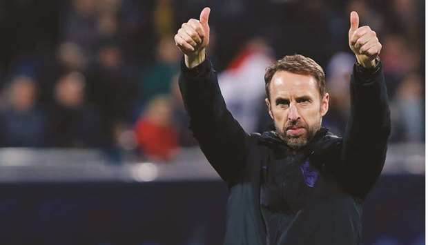 Englandu2019s head coach Gareth Southgate. (AFP)