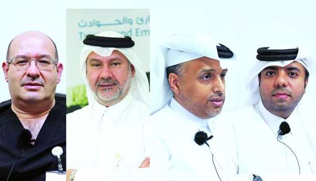 Dr.Khaled Al Laythi, Dr. Abdul Alansari, Dr Abdulla l-Huthi and Mr Mohamed Ahamed Almeer