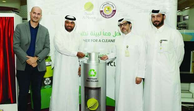 Al Meera launches battery waste collection initiative in collaboration with MME