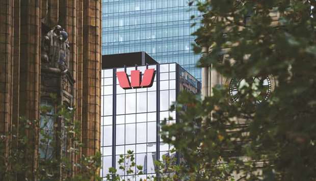 The Westpac Banking Corp logo is displayed atop a building in Melbourne. The regulator is pursuing fines of up to A$21mn ($14mn) for every transaction Westpac failed to monitor adequately or report on time in the countryu2019s biggest ever money laundering scandal.