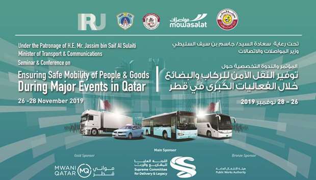The theme of the three-day event is u2018Ensuring safe mobility of people and goods during major events in Qatar.u2019