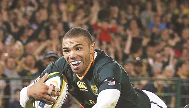 File photo of South African legend Bryan Habana.