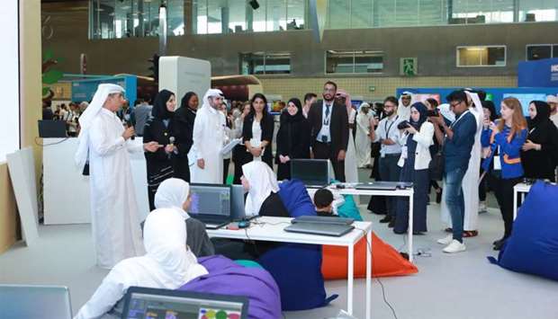 Dr Ibrahim bin Saleh bin Khalifa al-Nuaimi and Reem al-Mansoori led the launch ceremony.