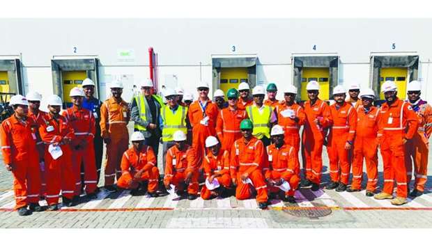 GWC held a ceremony in Doha recently to celebrate achieving u201c730 days without Lost Time Injury (LTI)u201d at the companyu2019s Ras Laffan Industrial City (RLIC) West Side Service Area (WSSA) facility.