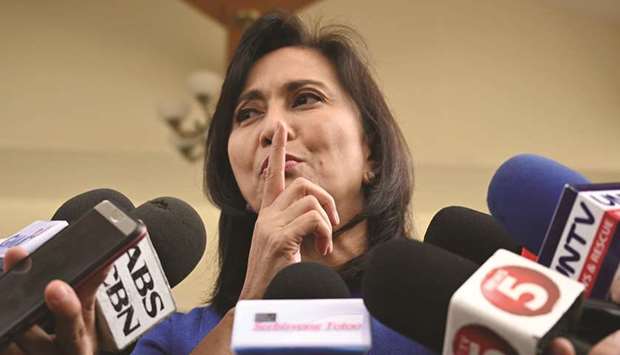 Leni Robredo: early exit
