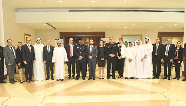 Officials at the inauguration of the regional workshop on prison rehabilitation programmes.