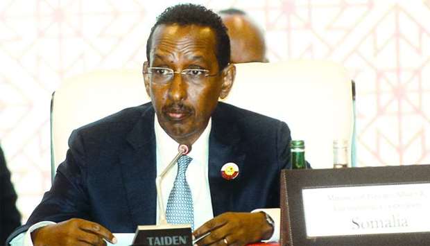 Minister of Foreign Affairs of Somalia, Ahmed Isse Awad