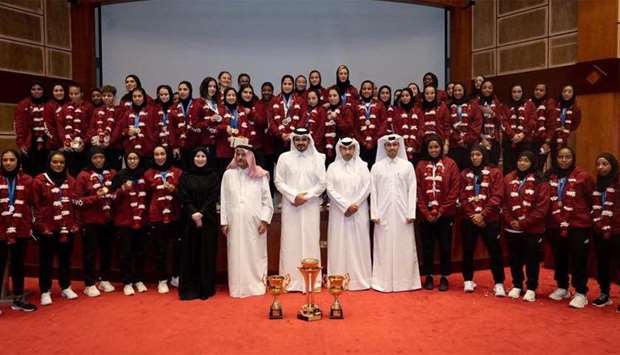 Sheikh Joaan honours Team Qatar athletesrnrn