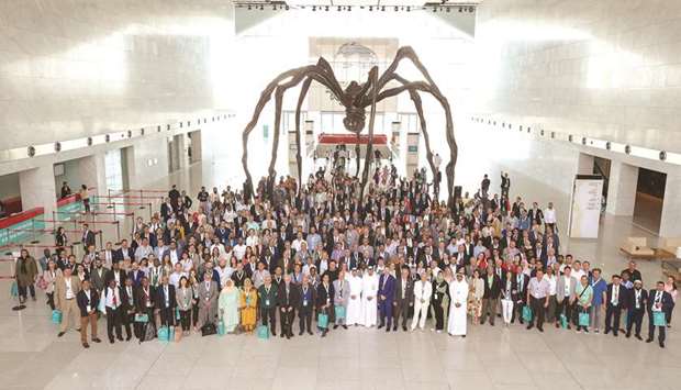Delegates of the WOFAPS 2019 at Qatar National Convention Centre.
