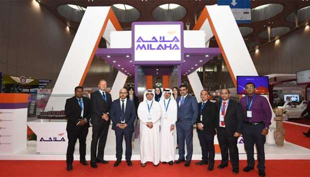 Milaha pavilion at the recently concluded Qatar Silk Road expo.rnrn