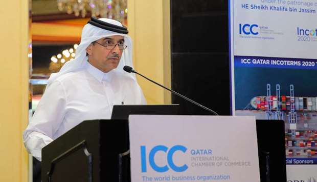 Qatar Chamber board member and ICC Qatar general secretary Dr Khaled bin Klefeekh al-Hajri. The incoterms help importers and exporters understand their responsibilities and avoid costly misunderstandings, he said.