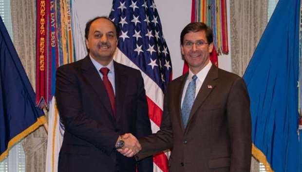 Deputy PM meets US defence secretary