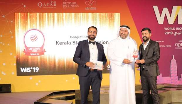 Kerala Startup Mission was recognised as the u201cWorldu2019s Top Public Business Acceleratoru201d by UBI Global, the Stockholm-based intelligence company at a recent event in Doha