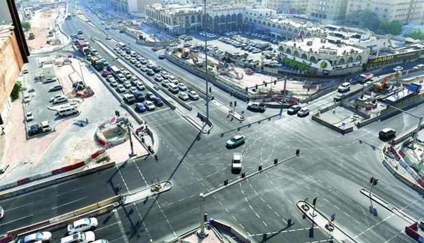 The A-Ring Road development will enhance traffic flow and reduce congestion in the heart of Doha.