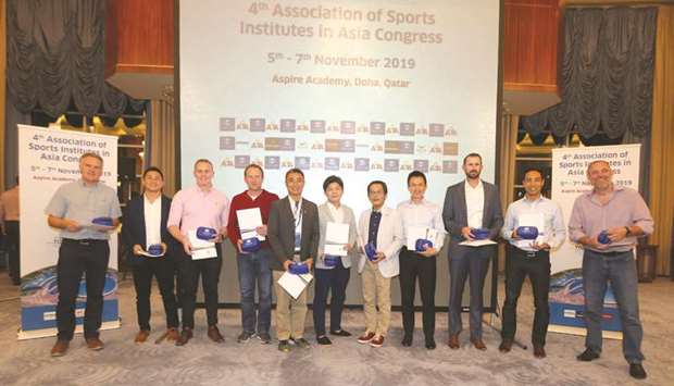 Delegates during the 4th ASIA congress at the Aspire Academy yesterday.