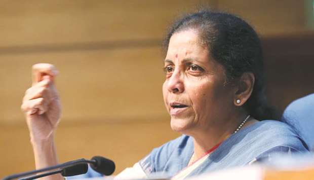 Sitharaman: New measures to revive real estate.
