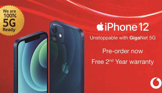 Vodafone to open pre-orders for the new 5G iPhone 12 line-uprnrn