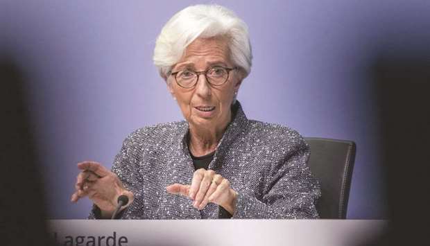Lagarde: Giving the ECB a bigger role in fighting global warming.