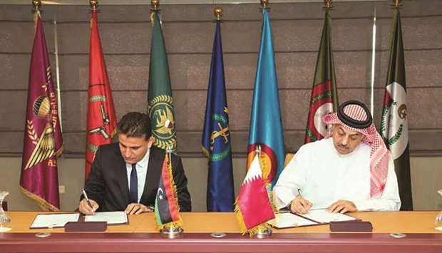 The meeting saw the signing of a co-operation agreement in training and building military capabilities.