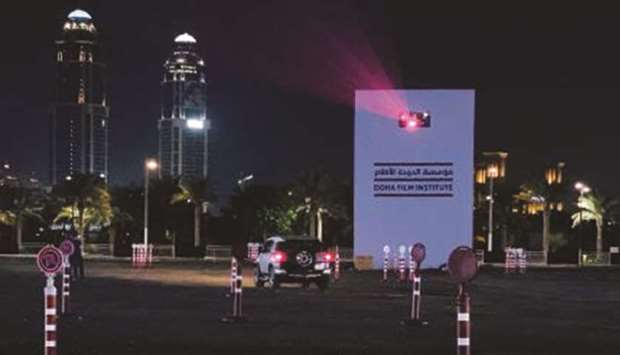 Ajyal Film Festival Drive-In Cinema at Lusail in partnership with QNTC.rnrn