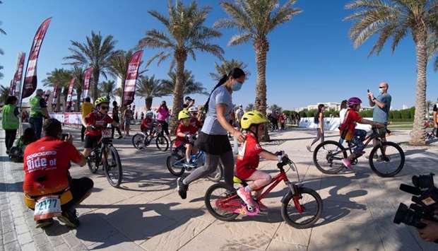 Snapshots from Ooredoo Ride of Champions 2020