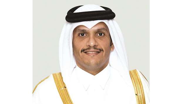HE the Deputy Prime Minister and Minister of Foreign Affairs Sheikh Mohamed bin Abdulrahman al-Thani