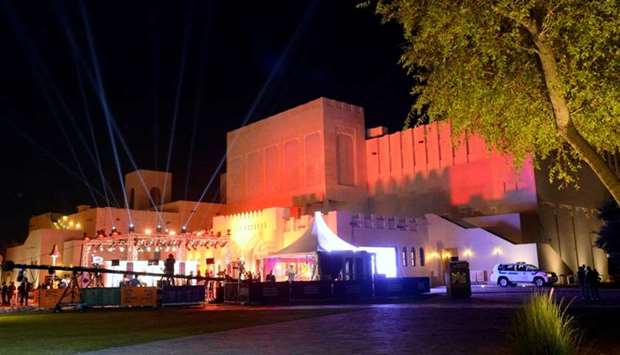 The first-ever hybrid edition of the Ajyal Film Festival, presented by the Doha Film Institute (DFI) opened with a glamorous red carpet event at Katara - the Cultural Village last night. In line with government guidelines and with the health of all Ajyal participants as the top priority, the six-day event will be delivered with a mix of virtual and in-person elements. The festival continues until November 23. PICTURE: Thajudheen
