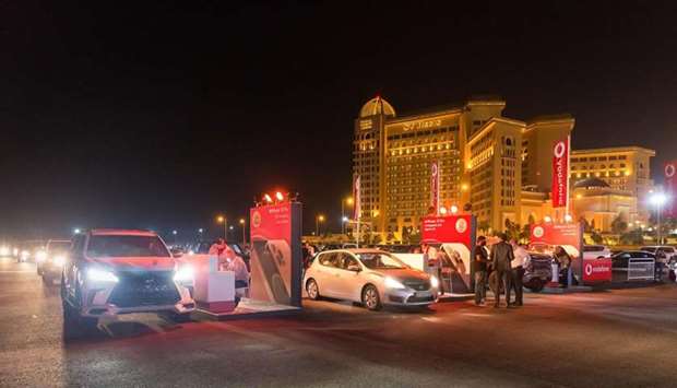 Those who had pre-ordered online, and wanted to be among the first to pick up their new iPhone, were treated to a VIP drive-through experience at Katara that featured the highest safety standards, Vodafone Qatar said.