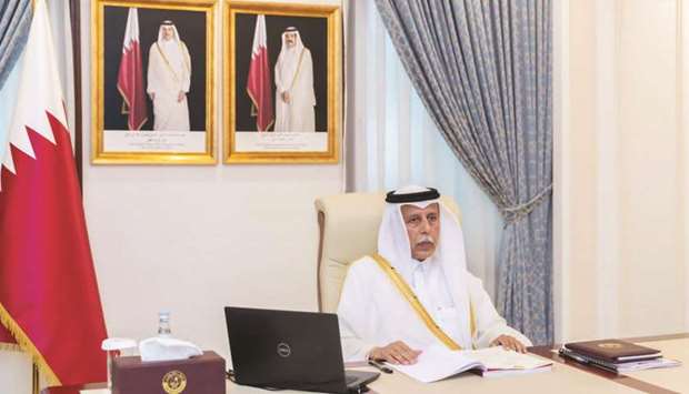 Qatar attends virtual meeting of GCC Shura Council headsrn