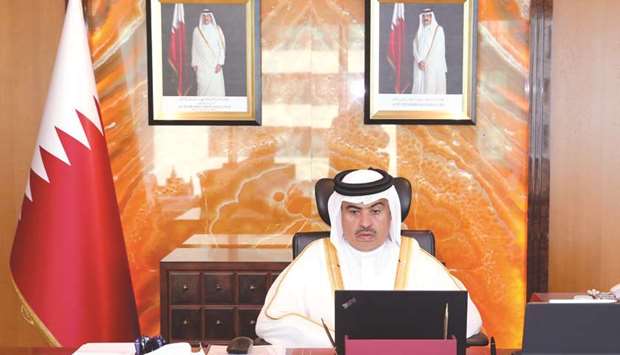 HE al-Kuwari led Qataru2019s delegation to the 36th Ministerial meeting of the Standing Committee for Economic and Commercial Co-operation of the Organisation of Islamic Co-operation (COMCEC), which was held through video conferencing.