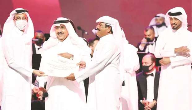 HE the Minister of Culture and Sports Salah bin Ghanem bin Nasser al-Ali has honoured Dr Marzouq Bas