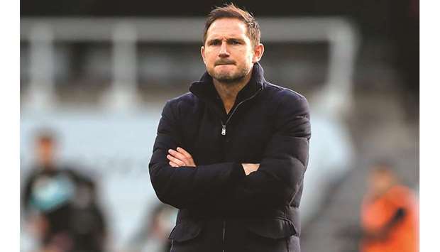 Chelseau2019s English head coach Frank Lampard. (AFP)