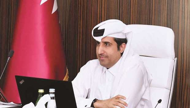 Qatar Chamber general manager Saleh bin Hamad al-Sharqi recently took part in a virtual meeting of the Executive Leadership Committee of the Federation of GCC Chambers (FGCCC).