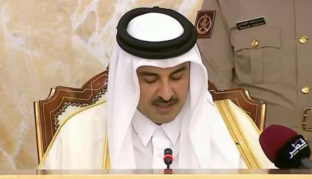 Amir inaugurates Shura Council 49th ordinary session