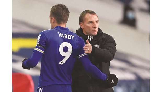 Leicester Cityu2019s manager Brendan Rodgers. (Reuters)