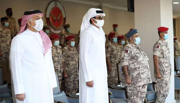 Amir patronises opening ceremony of Military Police Forces Command's camprnrn