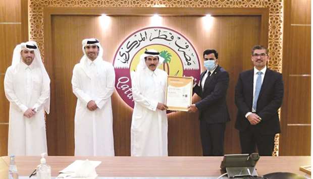 HE Sheikh Abdullah has praised Qatar Credit Bureau's employees and its partners for their efforts in implementing the strategy and for their dedication to providing trusted solutions to their clients to help develop the financial sector