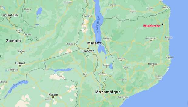 The dismembered bodies of at least five adults and 15 boys were found on Monday, scattered across a forest clearing in Muidumbe district.