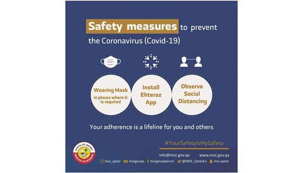 The ministry has posted a slew of awareness messages on social media to remind the public of the need to follow these measures.