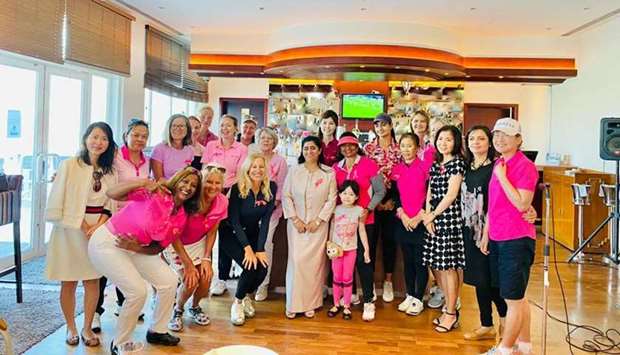 As many as 20 female golfers from different countries participated in the golf tournament specially organised to mark the occasion.
