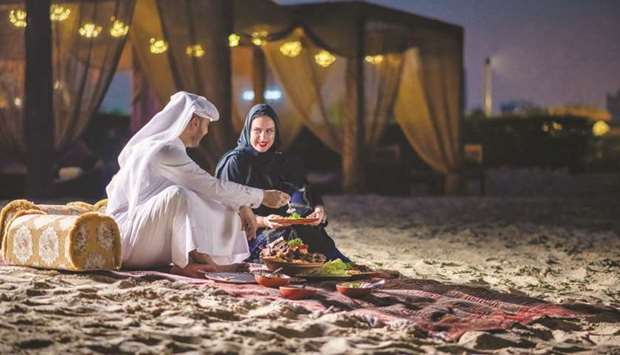 Traditional dining experiences such as Zarb u2018Bedouinu2019 style attract many guests. - supplied pictures
