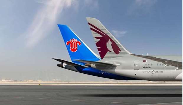 Qatar Airways and China Southern Airlines Wednesday signed a joint Memorandum of Understanding (MoU) confirming a significant expansion of the existing codeshare agreement, and outlining greater benefits and more seamless connections between the two partners.