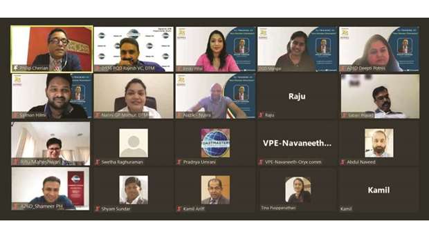 The online event was attended by many toastmasters from District 116 and the world over.
