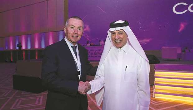 Qatar Airways Group Chief Executive HE Akbar al-Baker and IATA Director General Willie Walsh.