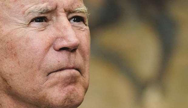UNDER PRESSURE: US President Joe Biden has only 50 votes in the Senate and a mere three-vote margin in the House of Representatives. (Reuters file photo)