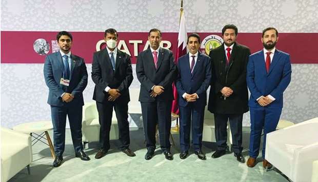 Dignitaries at the inauguration.