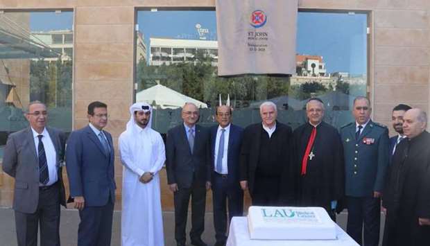 Acting Charge d'Affairs at the Embassy of the State of Qatar in the Lebanese Republic Ali Al Mutawa participated in the inauguration ceremony