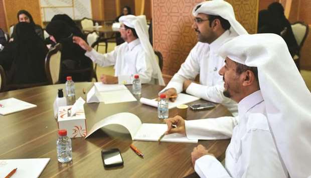 Led by self-development coach Jawaher al-Mana the event dealt with the concept and basics of emotional intelligence, as well as self-management and relationship building.